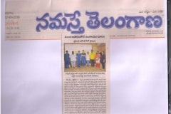 Obesity Treatment in Hyderabad Explained by Dr V Pareek published in NamasteTelangana newspaper