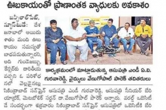Role of Obesity Surgery in Hyderabad by Dr V Pareek published in Eenadu newspaper