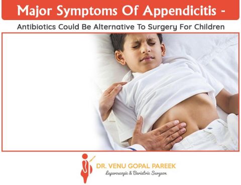 Major symptoms of Appendicitis