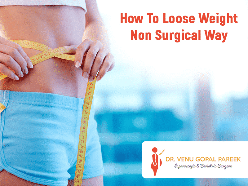 Consult for Non surgical weight loss treatment procedure by Dr Venugopal Pareek, Best Bariatric surgery doctor in Hyderabad
