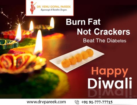Diwali wishes by Dr. Venugopal Pareek, One of the best laparoscopic gallbladder surgery doctor in Hyderabad