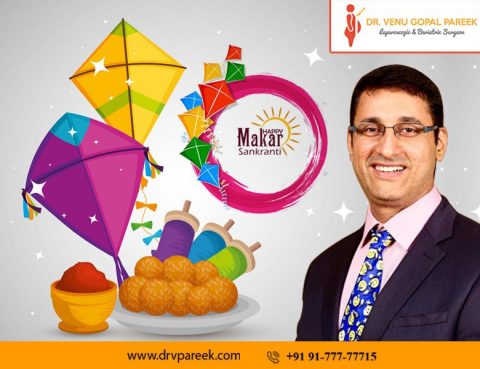 Happy Makar Sankranti wishes by Dr. Venugopal Pareek, One of the best Bariatric surgeons in Hyderabad