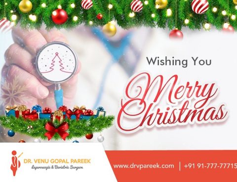 Dr V Pareek Wishing You Happy Christmas, Bariatric surgeon in Hyderabad