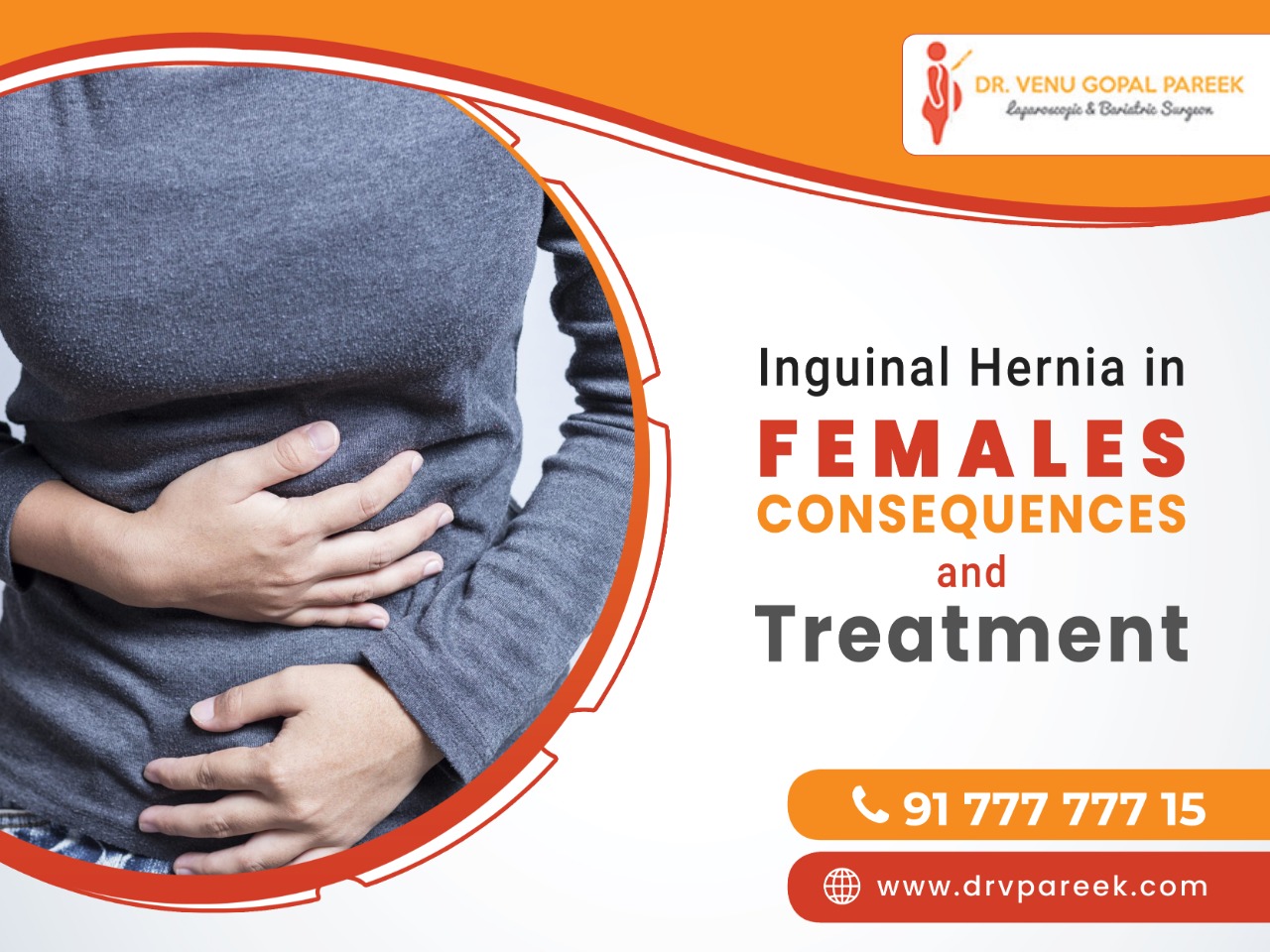 Inguinal hernia in females consequences and treatment